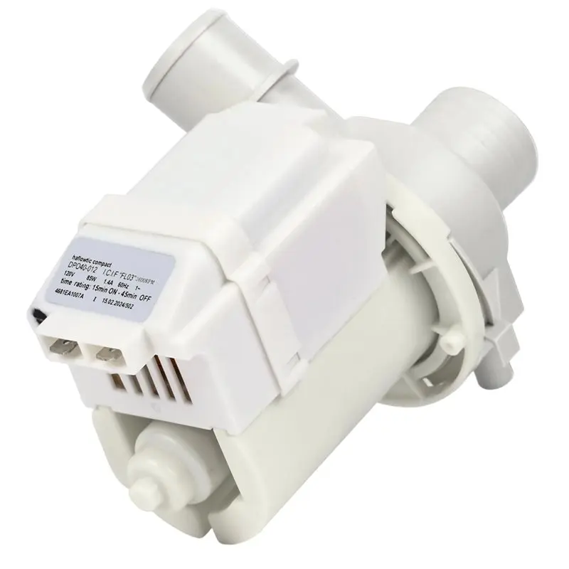 A21F-DP040-012 4681EA007A For Washer Replacement Drain Pump- Fits Models For WT1101CW, WT5001CW, WT7200CW
A21F-DP040-012 4681EA007A For Washer Replacement Drain Pump- Fits Models For WT1101CW, WT5001CW, WT7200CW