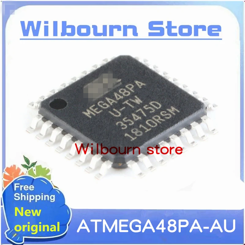 100% новый оригинальный 10 шт./лот ATMEGA48PA-AU MEGA48PA-AU MEGA48PA U-TW TQFP-32
100% новый оригинальный 10 шт./лот ATMEGA48PA-AU MEGA48PA-AU MEGA48PA U-TW TQFP-32