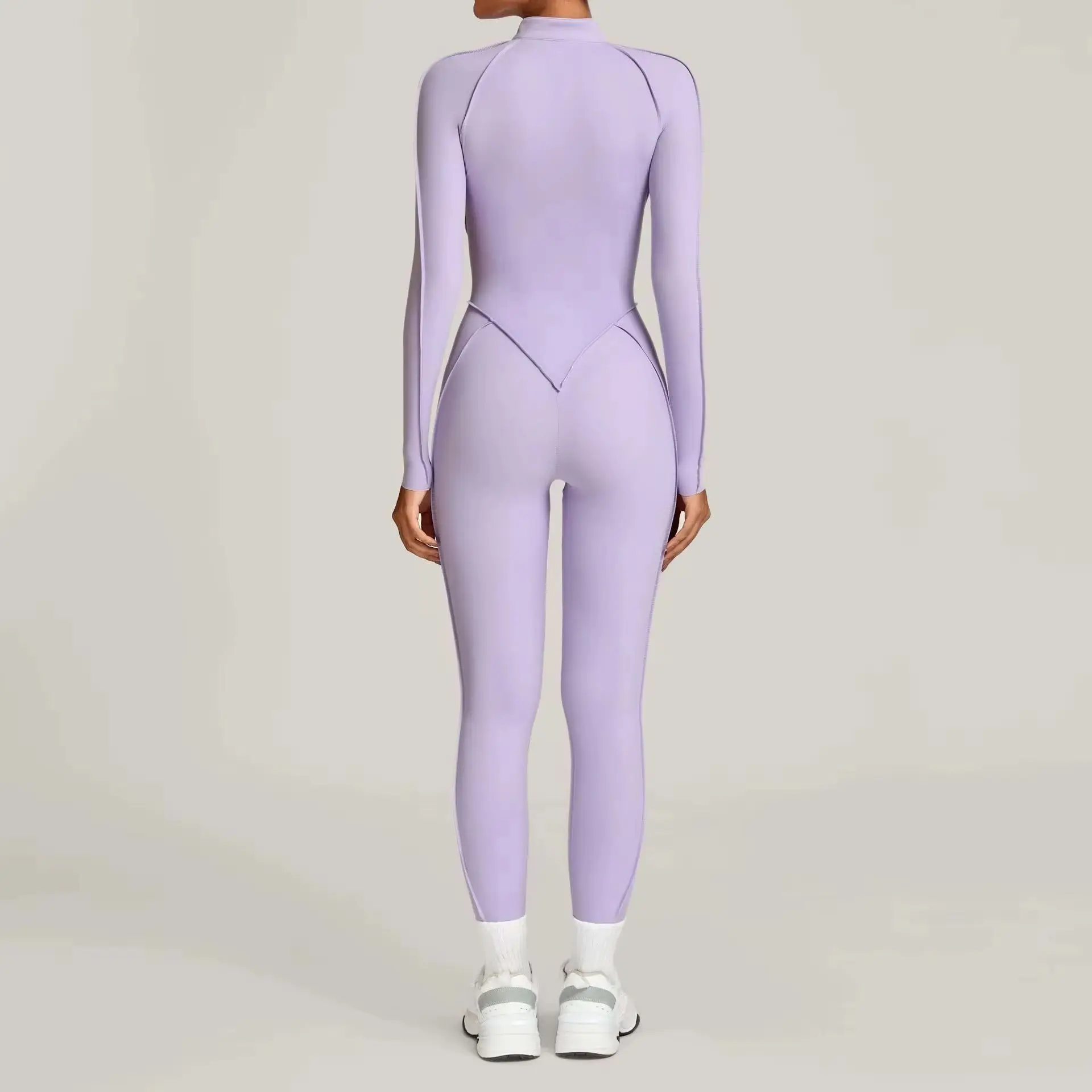 Yoga Jumpsuit Long Sleeved Women's Tracksuits Gym Zipper Bodysuits Sports Workout Jumpsuits Female Fitness One-piece Overalls
Yoga Jumpsuit Long Sleeved Women's Tracksuits Gym Zipper Bodysuits Sports Workout Jumpsuits Female Fitness One-piece Overalls