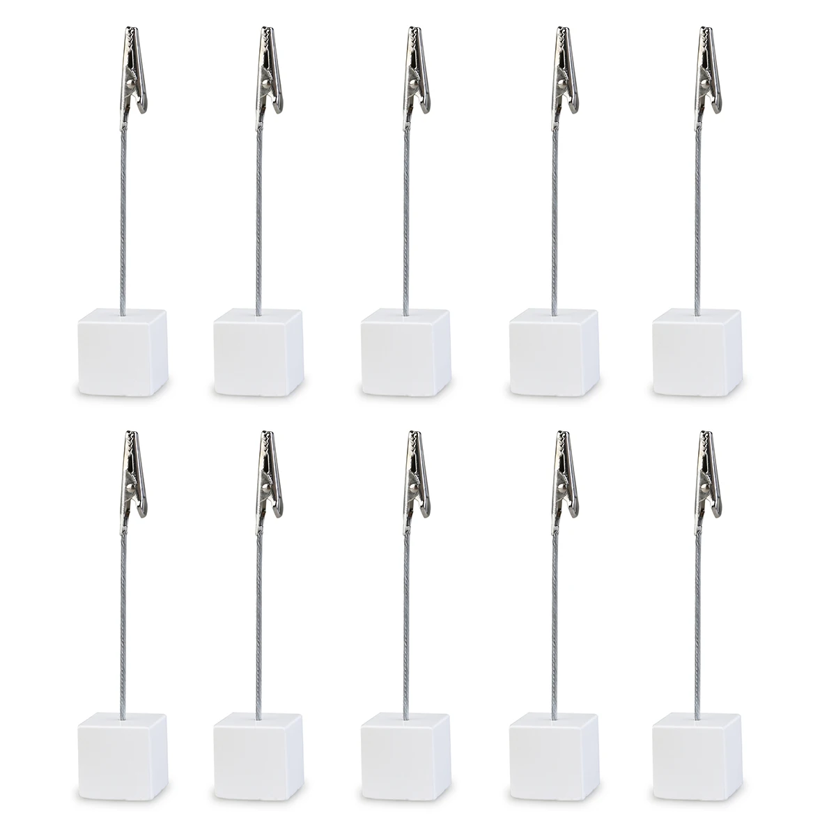 10 Pcs Paper Holder Paper Clip Clips Resin Stainless Steel Memo Cube Stand White 11 7cm 2 4cm Base Office Supplies
10 Pcs Paper Holder Paper Clip Clips Resin Stainless Steel Memo Cube Stand White 11 7cm 2 4cm Base Office Supplies