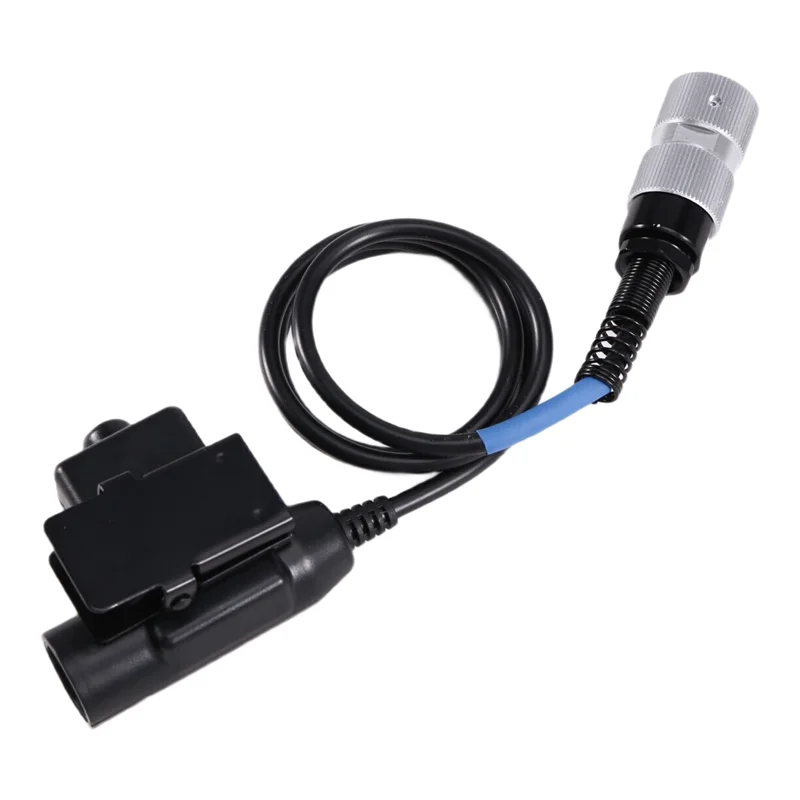 U94 6 Pin Shooting Headphones Adapter For PRC 152 PRC 148 PTT For PELTO COMTA EARMOF NOTO Plug
U94 6 Pin Shooting Headphones Adapter For PRC 152 PRC 148 PTT For PELTO COMTA EARMOF NOTO Plug