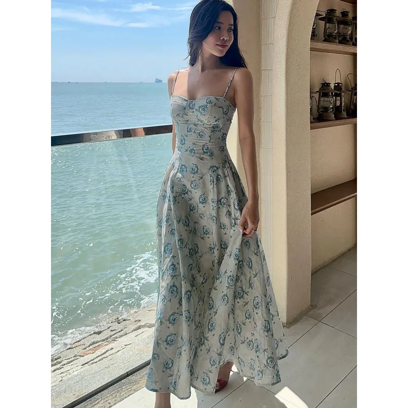 Summer New Sweet Style Chest Hugging Slim Fit Princess Dress With Floral Suspender Dress For Women'S Hair Collection
Summer New Sweet Style Chest Hugging Slim Fit Princess Dress With Floral Suspender Dress For Women'S Hair Collection