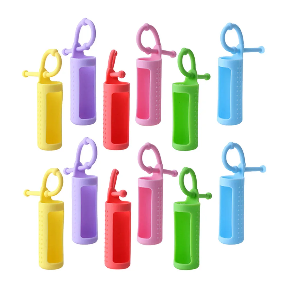12 Pcs Essential Oil Bottle Protector Silicone Sleeve Mini Cover Colorful 10mL Roller Travel Durable Practical Gifts
12 Pcs Essential Oil Bottle Protector Silicone Sleeve Mini Cover Colorful 10mL Roller Travel Durable Practical Gifts
