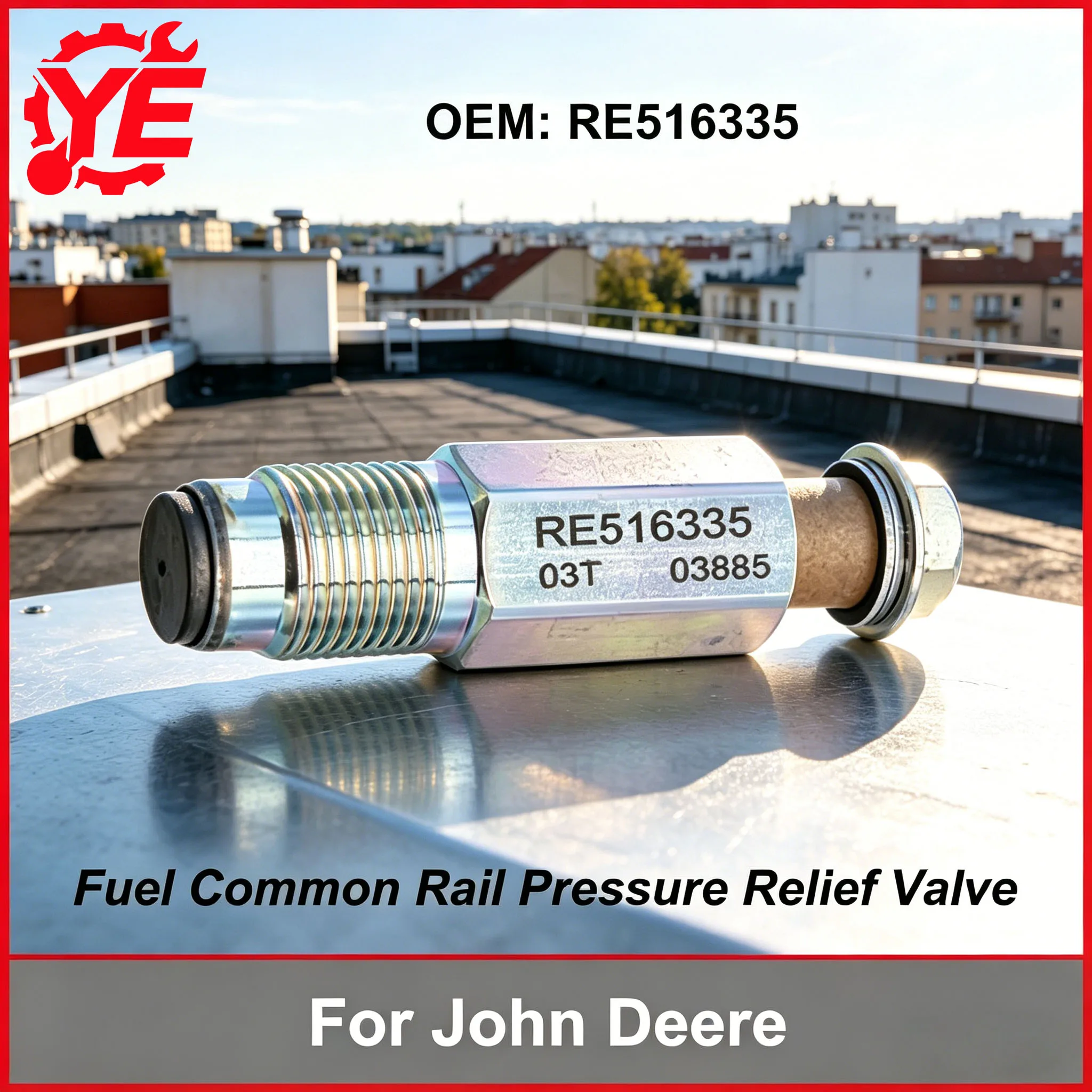 RE516335 NEW Fuel Pressure Relief Valve for John Deere 210K 210LJ 310J 310K 310SJ 310SK 315SJ 315SK 410J 410K 710J 710K
RE516335 NEW Fuel Pressure Relief Valve for John Deere 210K 210LJ 310J 310K 310SJ 310SK 315SJ 315SK 410J 410K 710J 710K