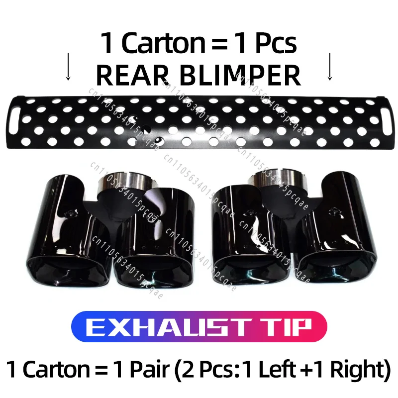 DEX Car Exhaust Tip for Land Rover Defender 90 110 2020-2022 4Outlet High Quality SS304 2.0T 3.0T Muffler Exhaust Pipe Tail Pipe
DEX Car Exhaust Tip for Land Rover Defender 90 110 2020-2022 4Outlet High Quality SS304 2.0T 3.0T Muffler Exhaust Pipe Tail Pipe