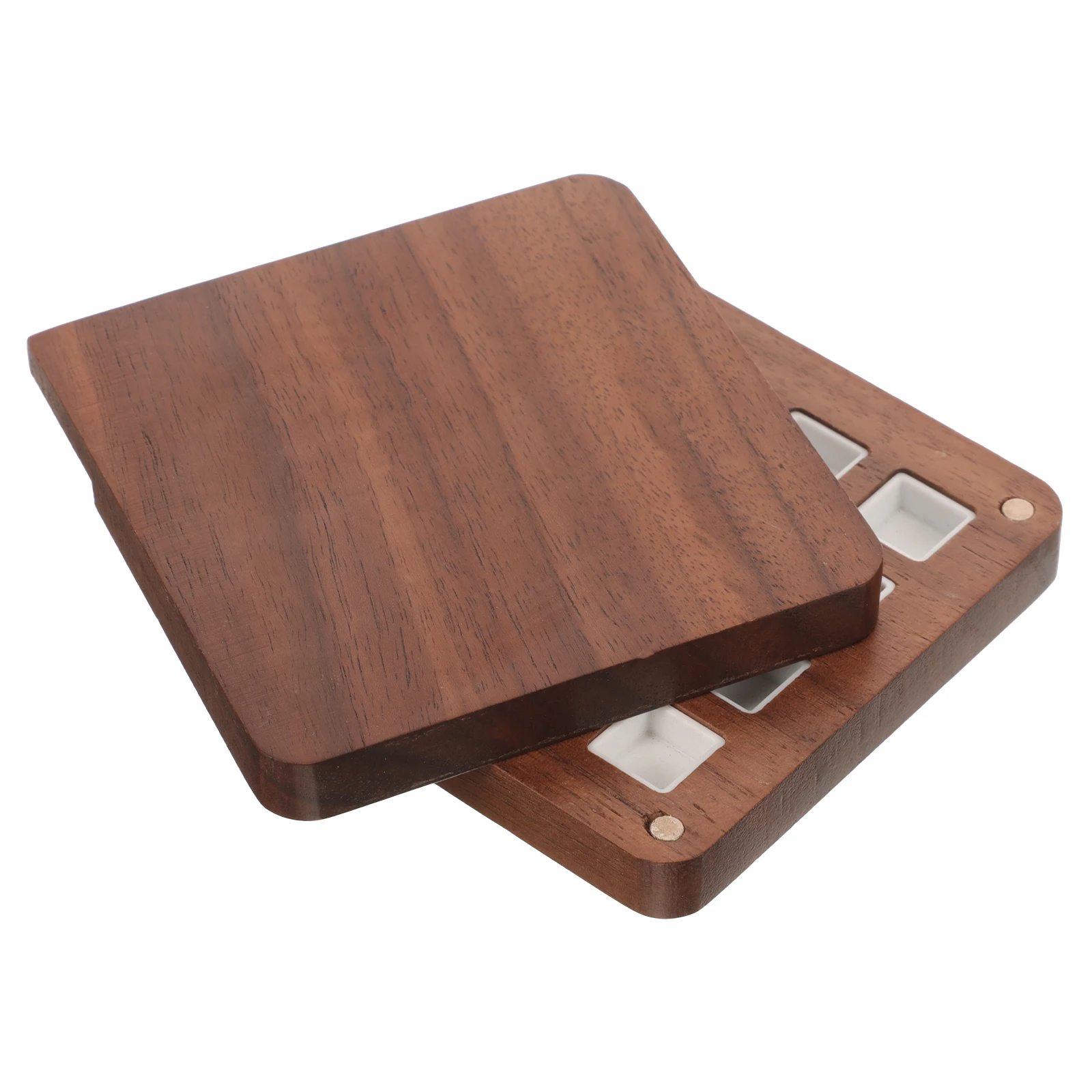 Wooden Watercolor Palette 15 Compartments Black Walnut Portable Paint Box Empty Pigment Case for Kids Art Travel Stable Material
Wooden Watercolor Palette 15 Compartments Black Walnut Portable Paint Box Empty Pigment Case for Kids Art Travel Stable Material