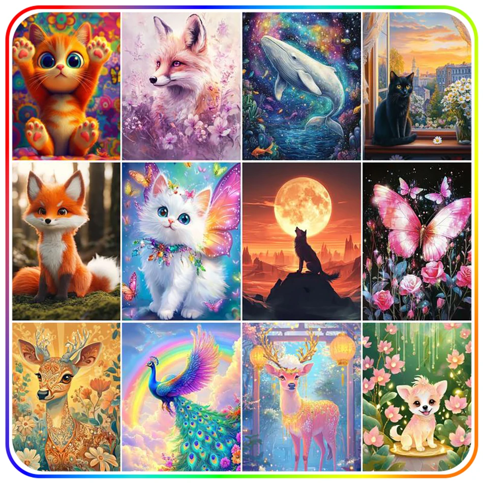 SDOYUNO Animal Diamond Painting Tools And Accessories 5D Drill Mosaic Abstract Art Decoration Full Square Drill Full Round Drill
SDOYUNO Animal Diamond Painting Tools And Accessories 5D Drill Mosaic Abstract Art Decoration Full Square Drill Full Round Drill