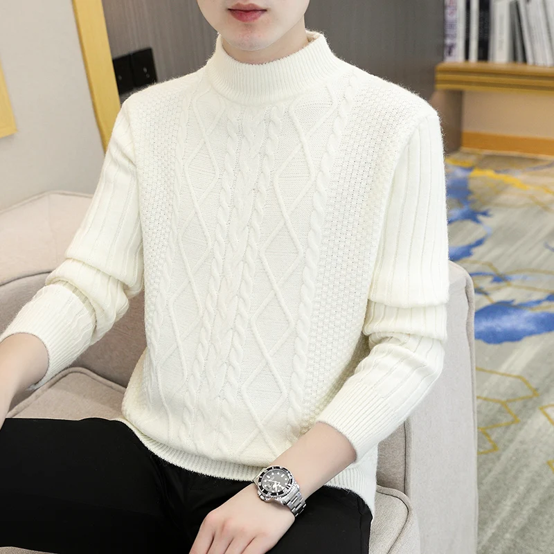 M-XXXL Plus Size Men New Mens Plain Color Knitted Crew Neck Jumper Sweaters Long Sleeve Casual Streetwear Clothing for Man 3XL
M-XXXL Plus Size Men New Mens Plain Color Knitted Crew Neck Jumper Sweaters Long Sleeve Casual Streetwear Clothing for Man 3XL