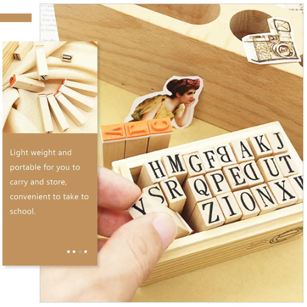 1Set Wooden Seal English Letter Design DIY Scrapbooking Stamper Multipurpose Craft Stamp Kit for Gifts Wooden Seal
1Set Wooden Seal English Letter Design DIY Scrapbooking Stamper Multipurpose Craft Stamp Kit for Gifts Wooden Seal