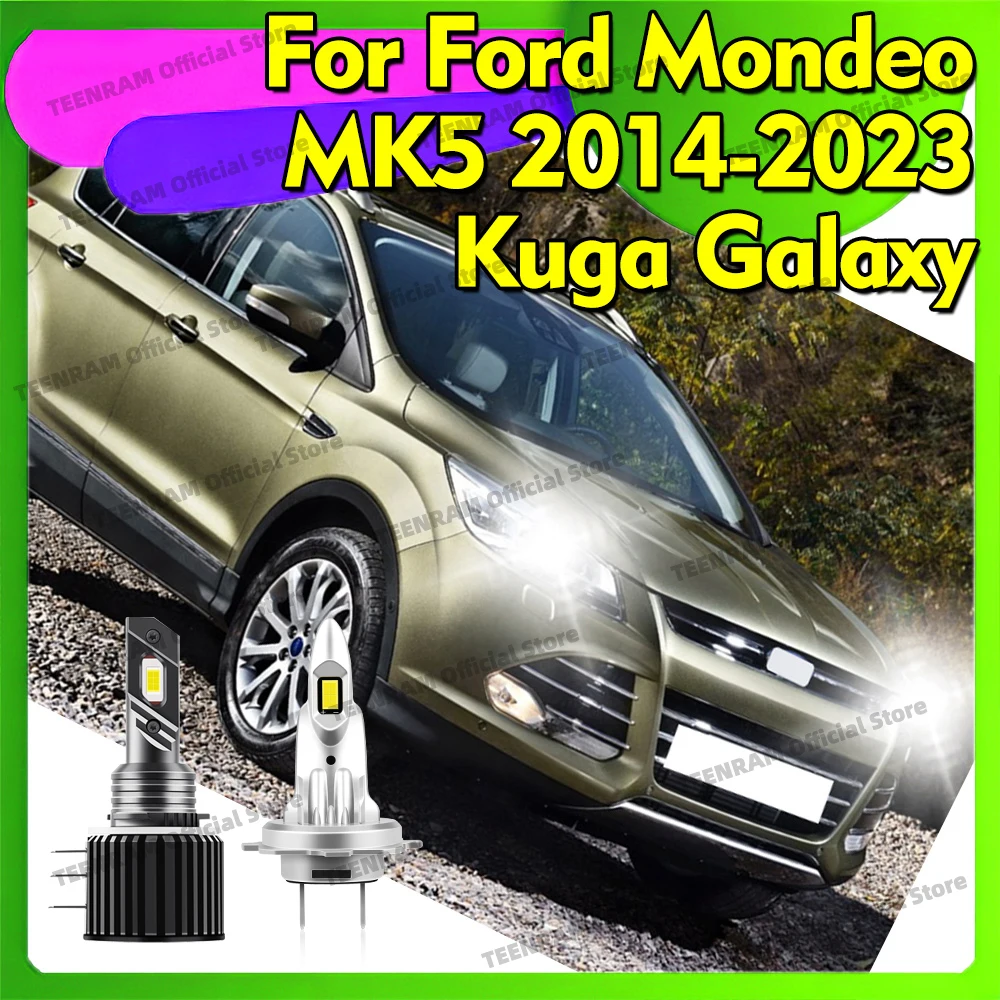 2/4PCS LED Head Lamp Bulbs 30000LM Headlights 6000K 12V For Ford Mondeo MK5 2014-2023 Kuga Galaxy (CK) 2015 2016 2017 2018 2019
2/4PCS LED Head Lamp Bulbs 30000LM Headlights 6000K 12V For Ford Mondeo MK5 2014-2023 Kuga Galaxy (CK) 2015 2016 2017 2018 2019
