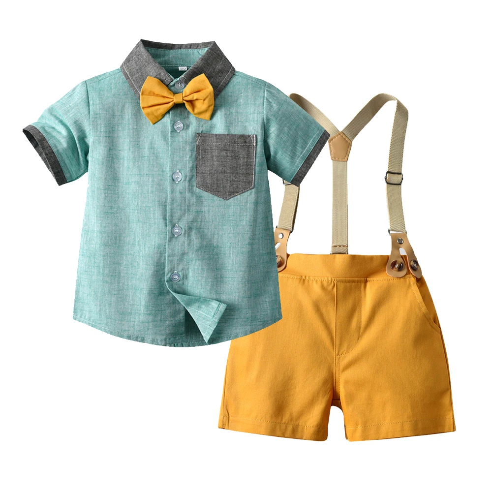 Kids Boy Costume Clothes Birthday Party Dress Children Formal Bowtie Suspenders Suit Outfit Child Clothing Set 1 2 3 4 5 6 Years
Kids Boy Costume Clothes Birthday Party Dress Children Formal Bowtie Suspenders Suit Outfit Child Clothing Set 1 2 3 4 5 6 Years