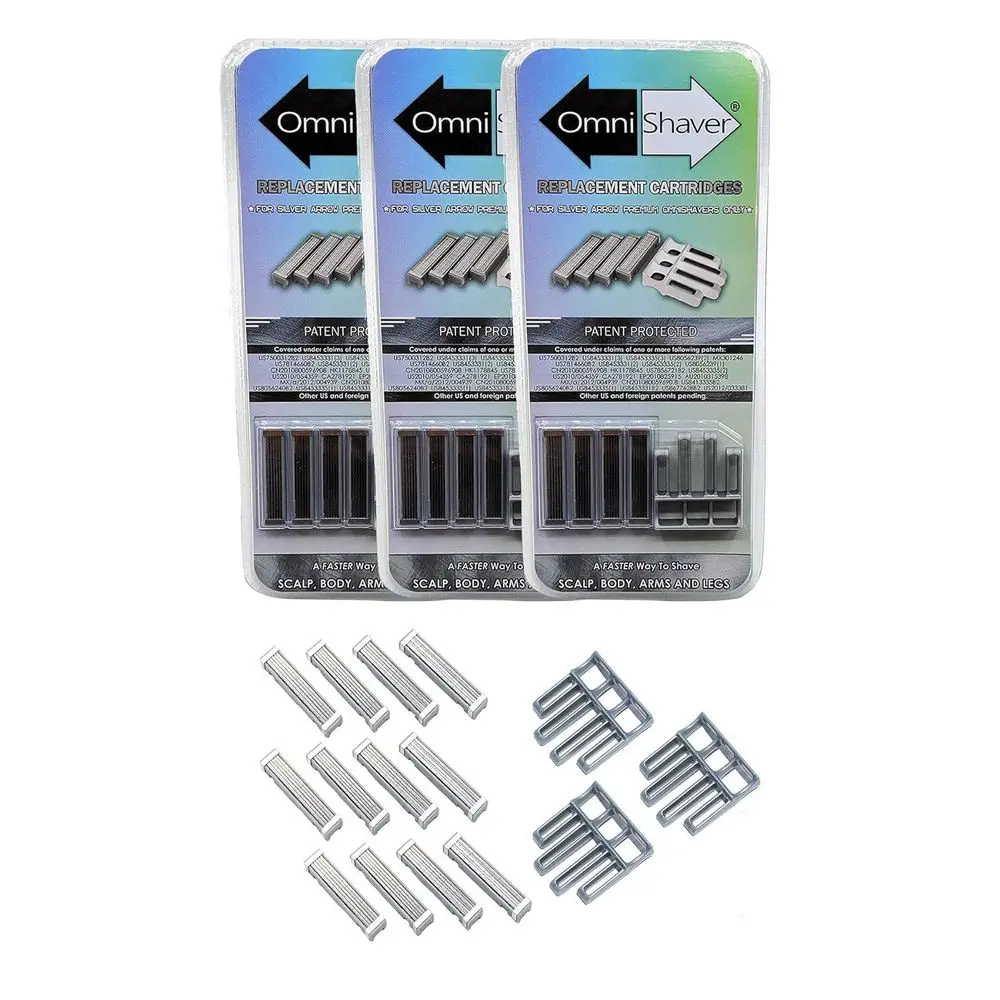 Premium 3-Pack Cartridge Refill Kit with Blade Removal Tool - Reusable, Clean & Sharp, 12 Smooth Cartridges
Premium 3-Pack Cartridge Refill Kit with Blade Removal Tool - Reusable, Clean & Sharp, 12 Smooth Cartridges