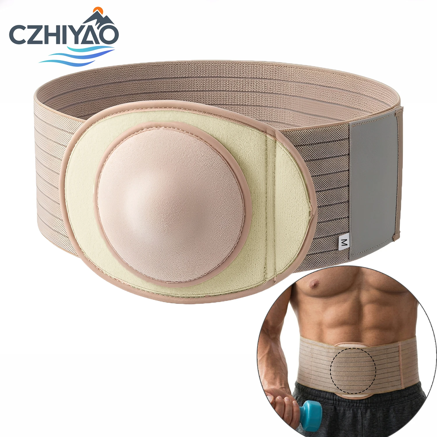 CZHIYAO Hernia Belt Breathable Umbilical Hernia Support Brace,Abdominal Hernia Truss for Intestine Gas,Indirect&Inguinal
CZHIYAO Hernia Belt Breathable Umbilical Hernia Support Brace,Abdominal Hernia Truss for Intestine Gas,Indirect&Inguinal
