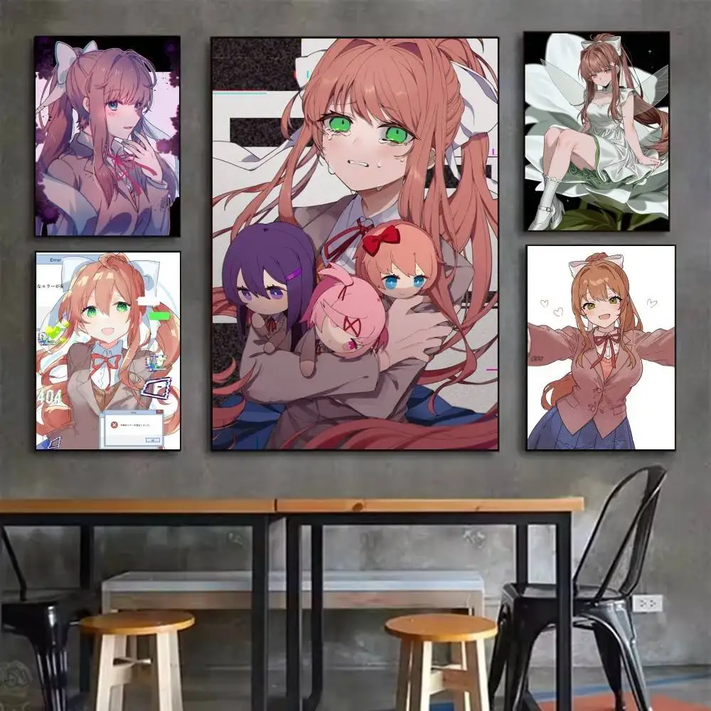 Monika Doki Poster Waterproof HD Art Wall Decal Self-Adhesive Print
Monika Doki Poster Waterproof HD Art Wall Decal Self-Adhesive Print