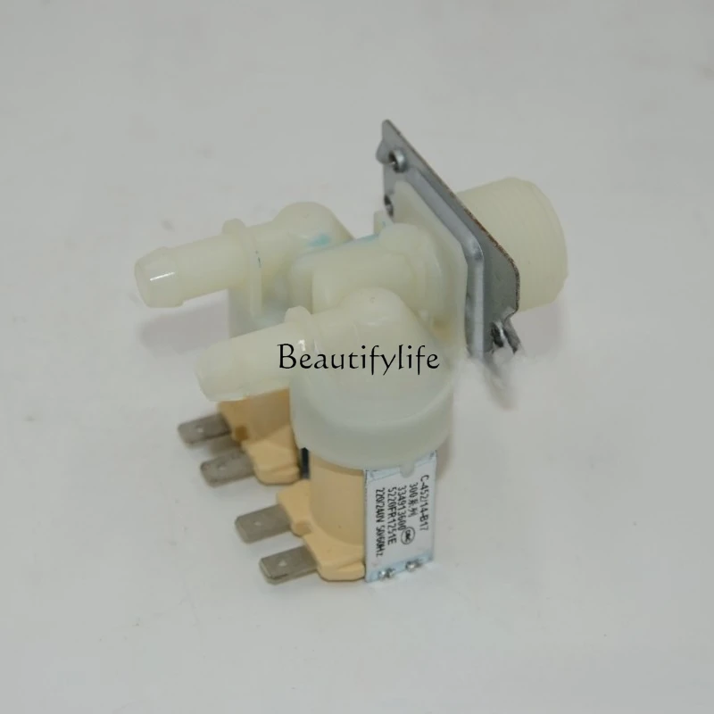 Washing machine water inlet valve, double head water inlet solenoid valve
Washing machine water inlet valve, double head water inlet solenoid valve