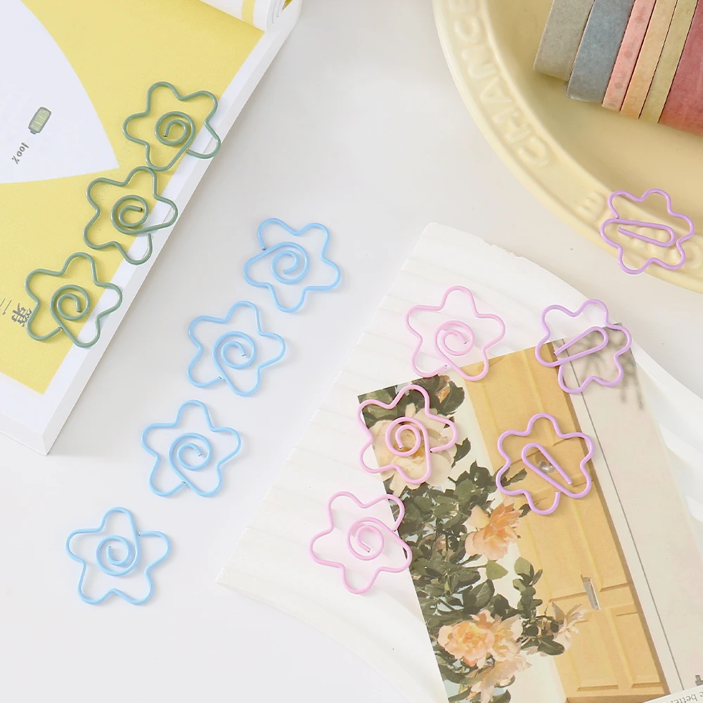 Скрепка в форме цветка, мягкие цветные милые скрепки для бумаг, металлические креативные офисные канцелярские зажимы, закладки, канцелярские аксессуары, зажим
Скрепка в форме цветка, мягкие цветные милые скрепки для бумаг, металлические креативные офисные канцелярские зажимы, закладки, канцелярские аксессуары, зажим