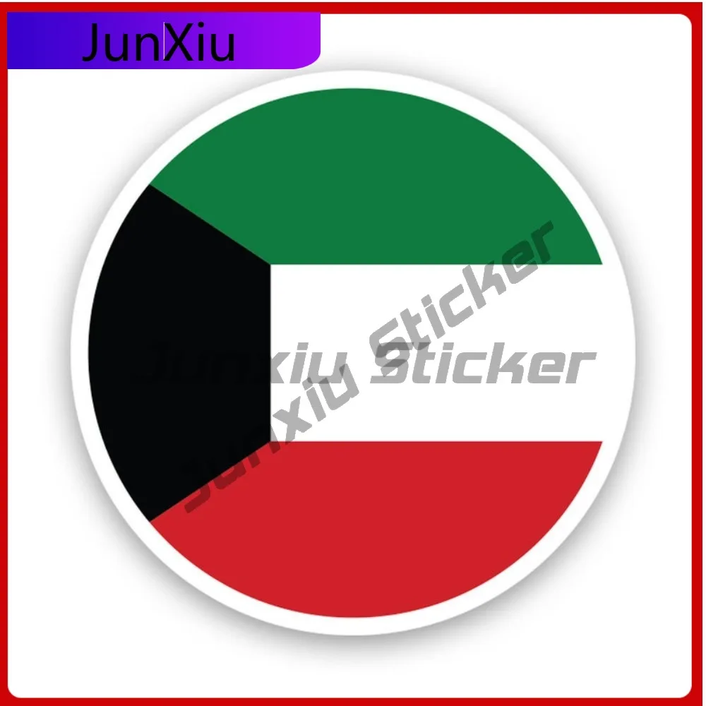 Round Kuwaiti Flag Sticker Creative Decals State Flag Patriotic Car Sticker Vinyl Decal Waterproof Durable Fade Proof For Car
Round Kuwaiti Flag Sticker Creative Decals State Flag Patriotic Car Sticker Vinyl Decal Waterproof Durable Fade Proof For Car