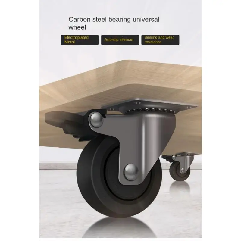 4 Pcs 1.5-Inch Medium Light Duty Universal Silent Casters with Brakes, Energy-Saving and Durable Directional Wheels
4 Pcs 1.5-Inch Medium Light Duty Universal Silent Casters with Brakes, Energy-Saving and Durable Directional Wheels