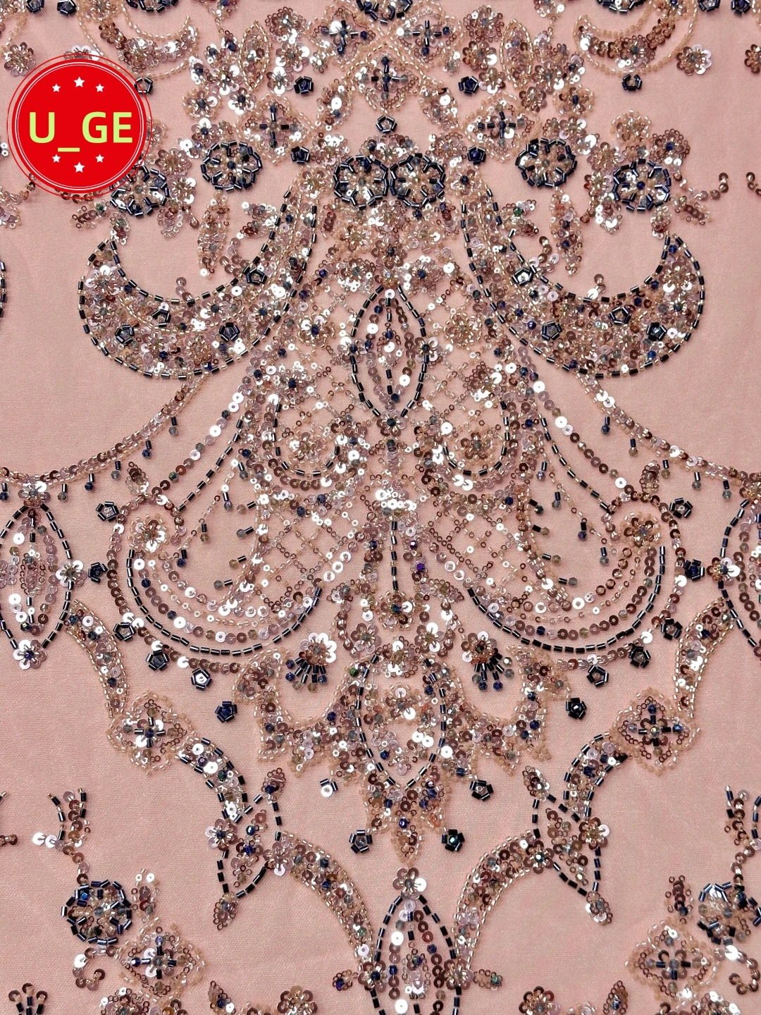 202Elegant Wedding Evening Dress Fabric - Soft Tulle Beaded Lace with Stones, High Quality (Austria Latest)6U_GE2635
202Elegant Wedding Evening Dress Fabric - Soft Tulle Beaded Lace with Stones, High Quality (Austria Latest)6U_GE2635