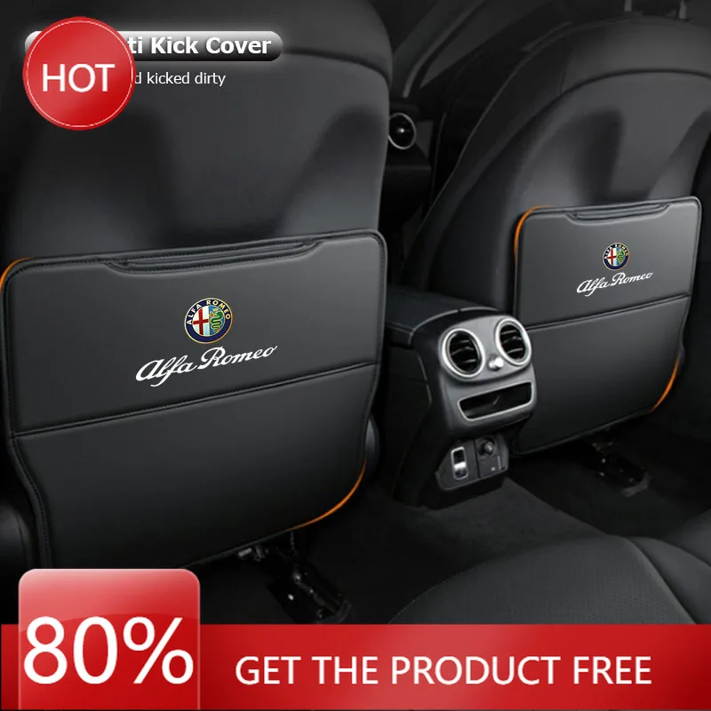 Hub Caps Car Seat Back Anti Kick Cover Pad Leather Protector Mat For Alfa Romeo MiTo 147 Giulia 156 159 Stelvio Giulietta 4C Bre
Hub Caps Car Seat Back Anti Kick Cover Pad Leather Protector Mat For Alfa Romeo MiTo 147 Giulia 156 159 Stelvio Giulietta 4C Bre