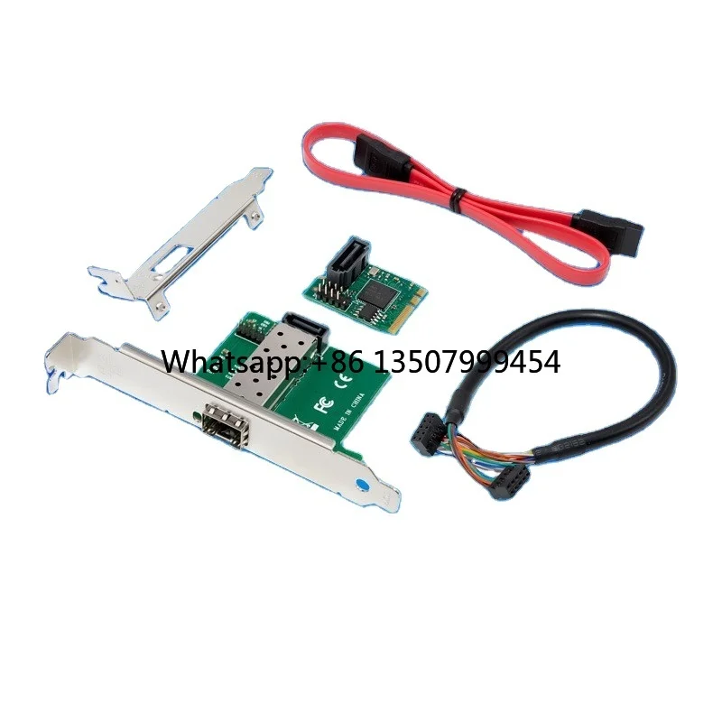 M.2 A+E ST7497 Internal Ethernet Single SFP Fiber Optic Server Industrial Control Network Card in Stock
M.2 A+E ST7497 Internal Ethernet Single SFP Fiber Optic Server Industrial Control Network Card in Stock