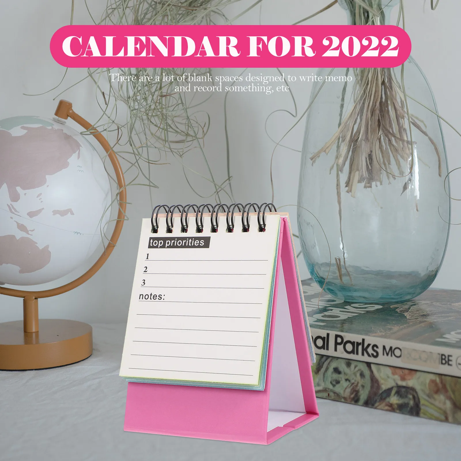 1Pcs Mini 2022 Desk Calendar Paper Table Calendar Creative Home Office Schedule Planner Desktop Memo Organizer Daily Timer
1Pcs Mini 2022 Desk Calendar Paper Table Calendar Creative Home Office Schedule Planner Desktop Memo Organizer Daily Timer