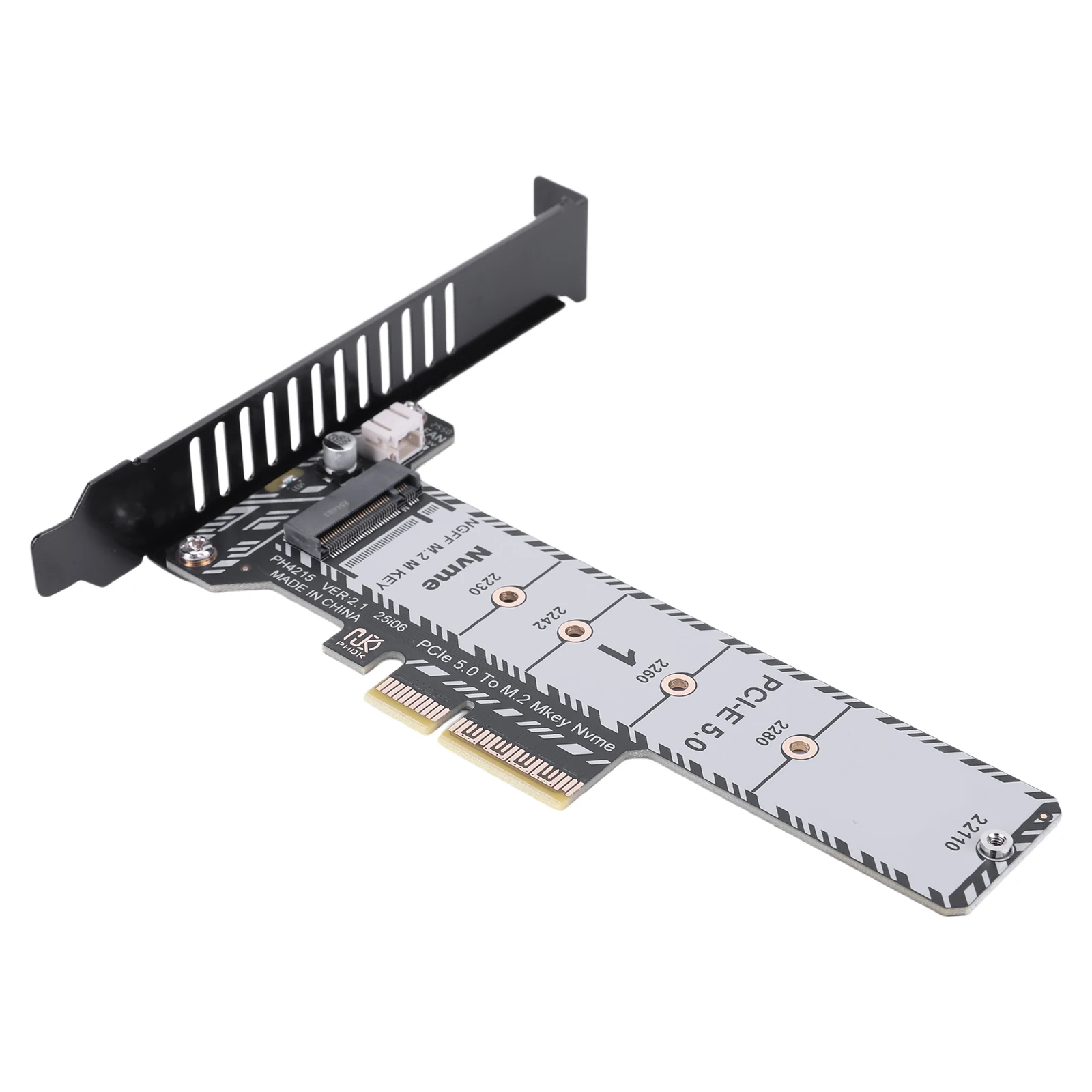 M. 2 NVME SSD To PCIe X4 Adapter Expansion Card Full Height/Low Profile Bracket for 2230/42/60/80/110 SSD (Not for SATA NGFF)
M. 2 NVME SSD To PCIe X4 Adapter Expansion Card Full Height/Low Profile Bracket for 2230/42/60/80/110 SSD (Not for SATA NGFF)