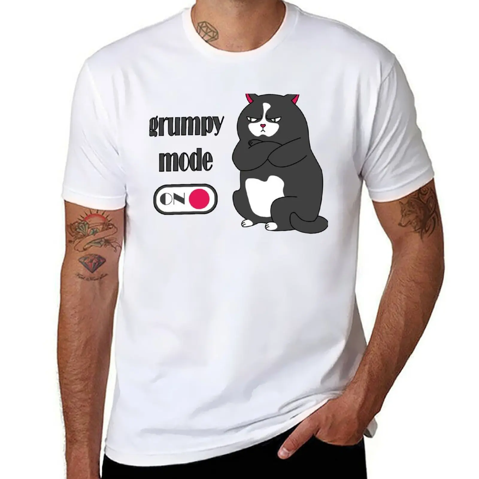 Grumpy mode on fat cat T-Shirt man t shirt cotton cotton t shirt pack T-Shirt
Grumpy mode on fat cat T-Shirt man t shirt cotton cotton t shirt pack T-Shirt
