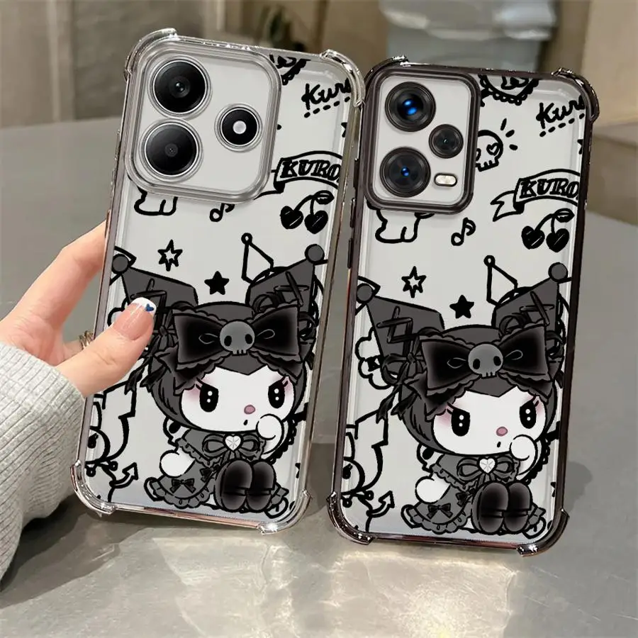 Clear Cover Phone Case for Xiaomi Redmi K80 Pro A3 A5 A3X 14C 13C K80 5G Sanrio Cute Kuromi
Clear Cover Phone Case for Xiaomi Redmi K80 Pro A3 A5 A3X 14C 13C K80 5G Sanrio Cute Kuromi
