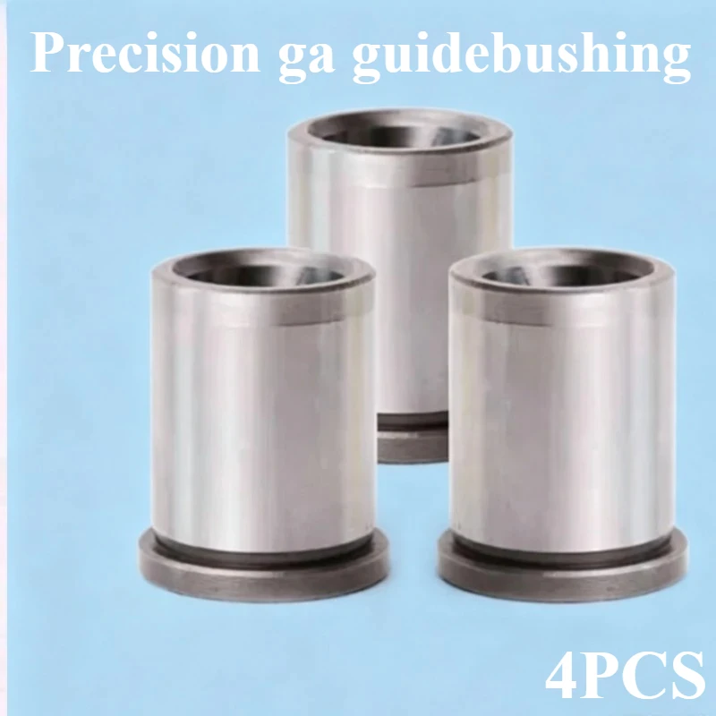 4Pcs GA Shoulder Guide Bushing HRC60 Hardened Steel Leader Pin Bushing Flanged Sleeve Bearing for Precision Mold Jig Positioning
4Pcs GA Shoulder Guide Bushing HRC60 Hardened Steel Leader Pin Bushing Flanged Sleeve Bearing for Precision Mold Jig Positioning