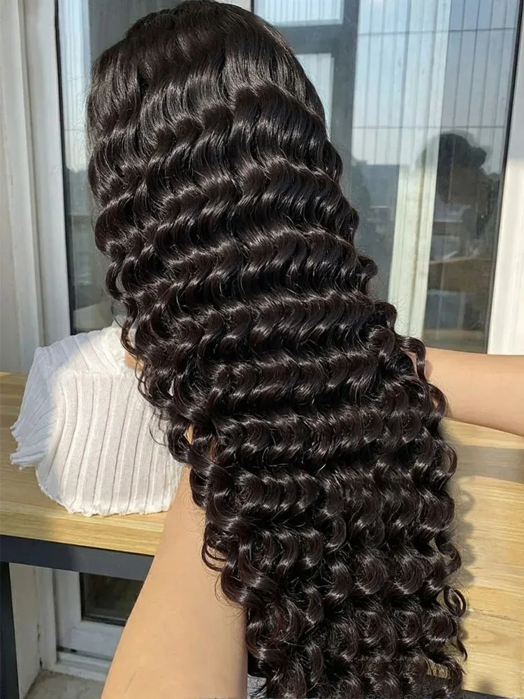 HD Loose Deep Wave 13x6 Lace Front Human Hair Wigs Brazilian 30 38 Inches Black Curly Water Wave HD 13x4 Lace Frontal Wig
HD Loose Deep Wave 13x6 Lace Front Human Hair Wigs Brazilian 30 38 Inches Black Curly Water Wave HD 13x4 Lace Frontal Wig