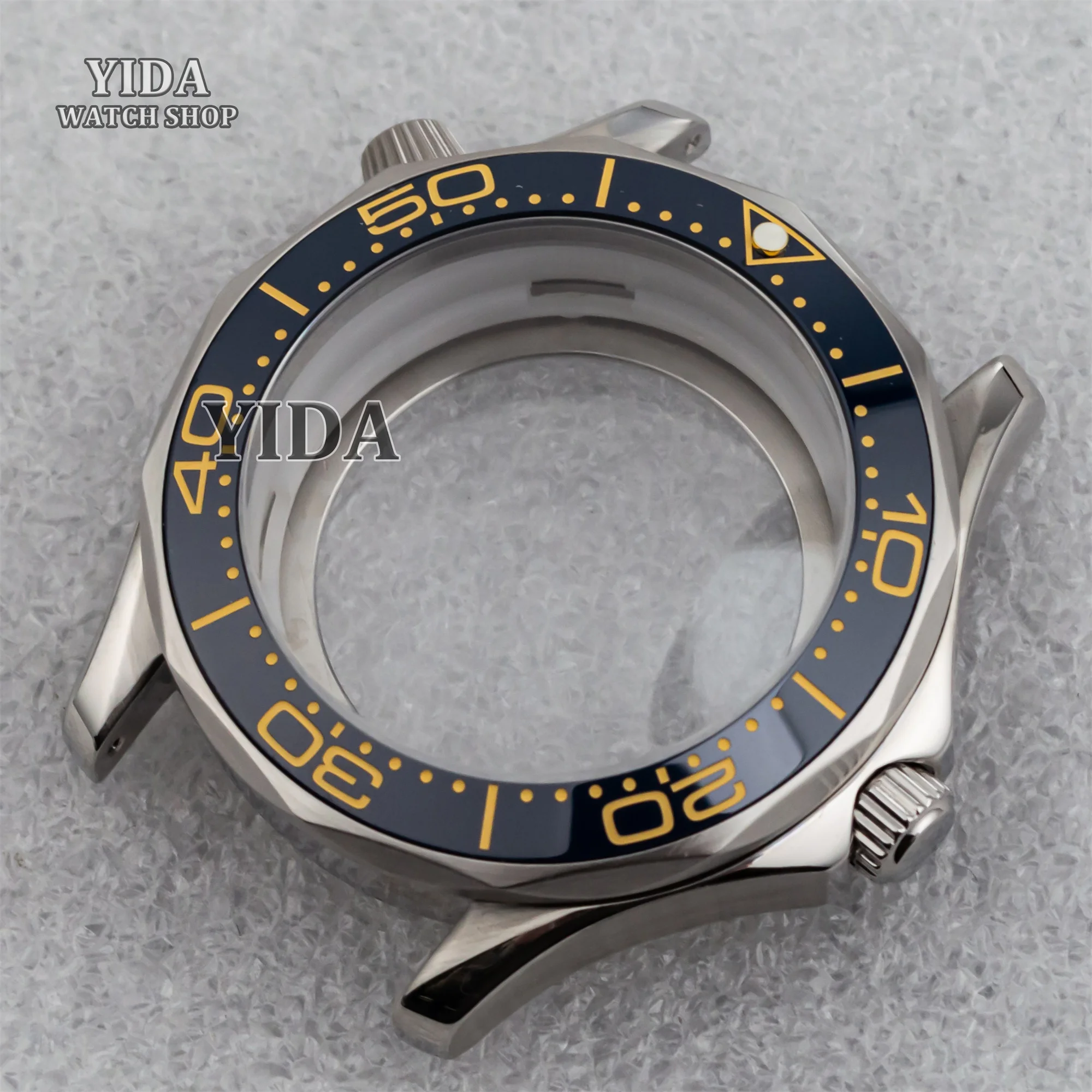 for Seamaster 300 Case 41mm NH35 Watch Case 316L Stainless Steel Waterproof Case fit NH35 NH36 Automatic Movement Accessories 
for Seamaster 300 Case 41mm NH35 Watch Case 316L Stainless Steel Waterproof Case fit NH35 NH36 Automatic Movement Accessories