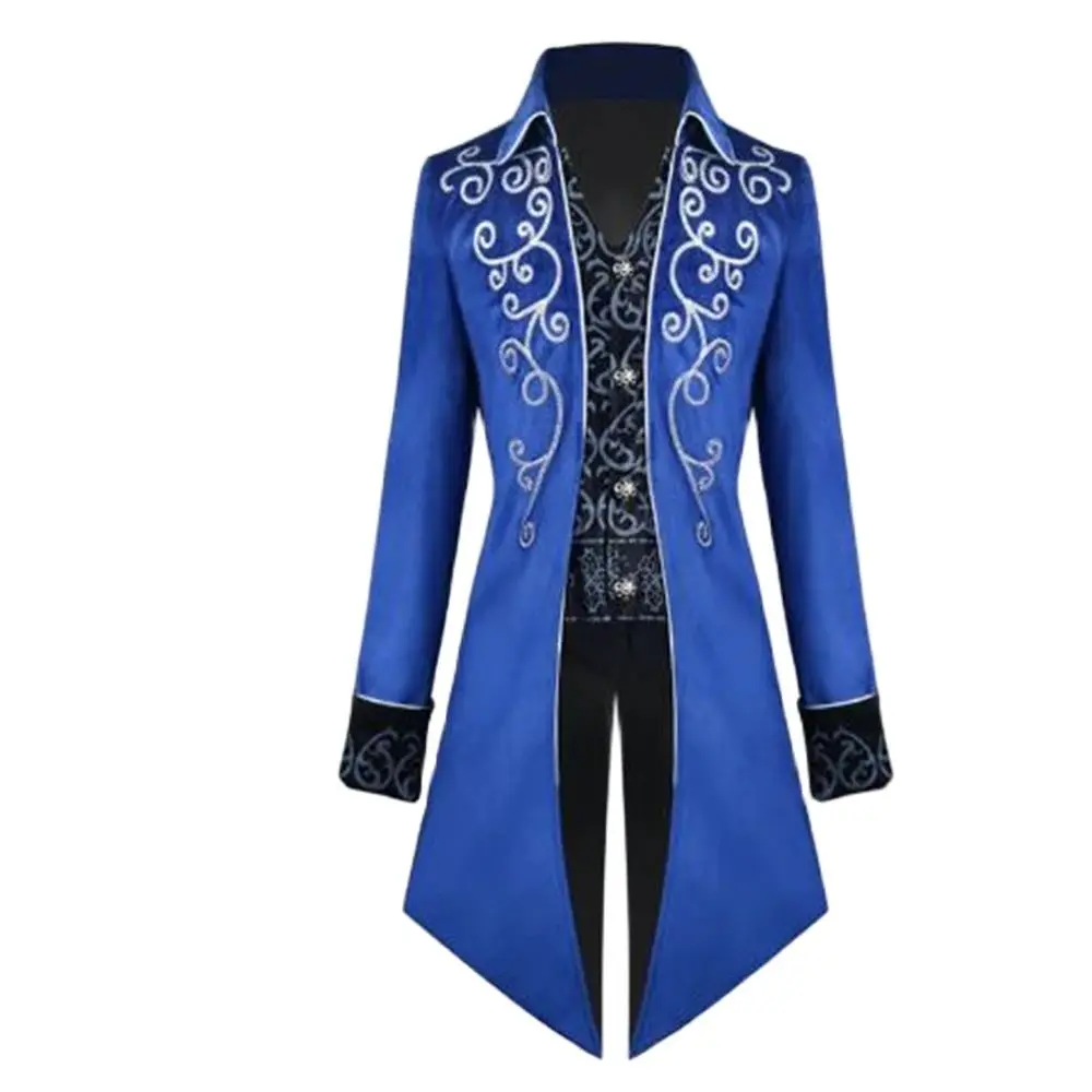 Men Medieval Victorian Costume Tuxedo Gentlema Tailcoat Gothic Steampunk Trench VD1735 Vintage Frock Outfit Coat for Men
Men Medieval Victorian Costume Tuxedo Gentlema Tailcoat Gothic Steampunk Trench VD1735 Vintage Frock Outfit Coat for Men