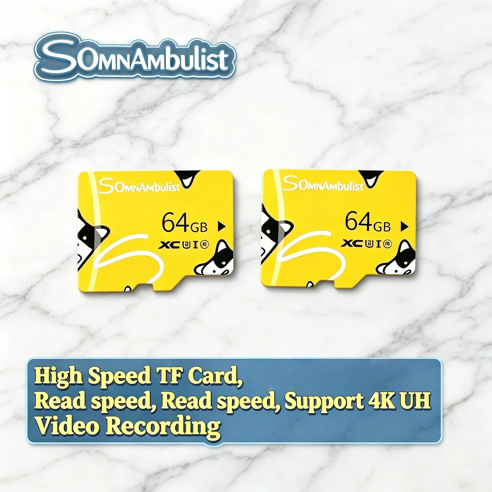 SomnAmbulist Memory Card 64GB High Speed Mini TF Card C10 U3 A1 for Drone Audio Surveillance Device 64GB TF Card Pro Fast
SomnAmbulist Memory Card 64GB High Speed Mini TF Card C10 U3 A1 for Drone Audio Surveillance Device 64GB TF Card Pro Fast