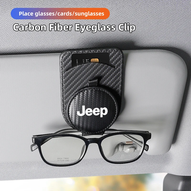 Car Sun Visor Glasses Clip Auto Sunglasses Card Clip Accessories For Jeep Willys Liberty Rubicon Trail Renegade Wrangler Patriot
Car Sun Visor Glasses Clip Auto Sunglasses Card Clip Accessories For Jeep Willys Liberty Rubicon Trail Renegade Wrangler Patriot