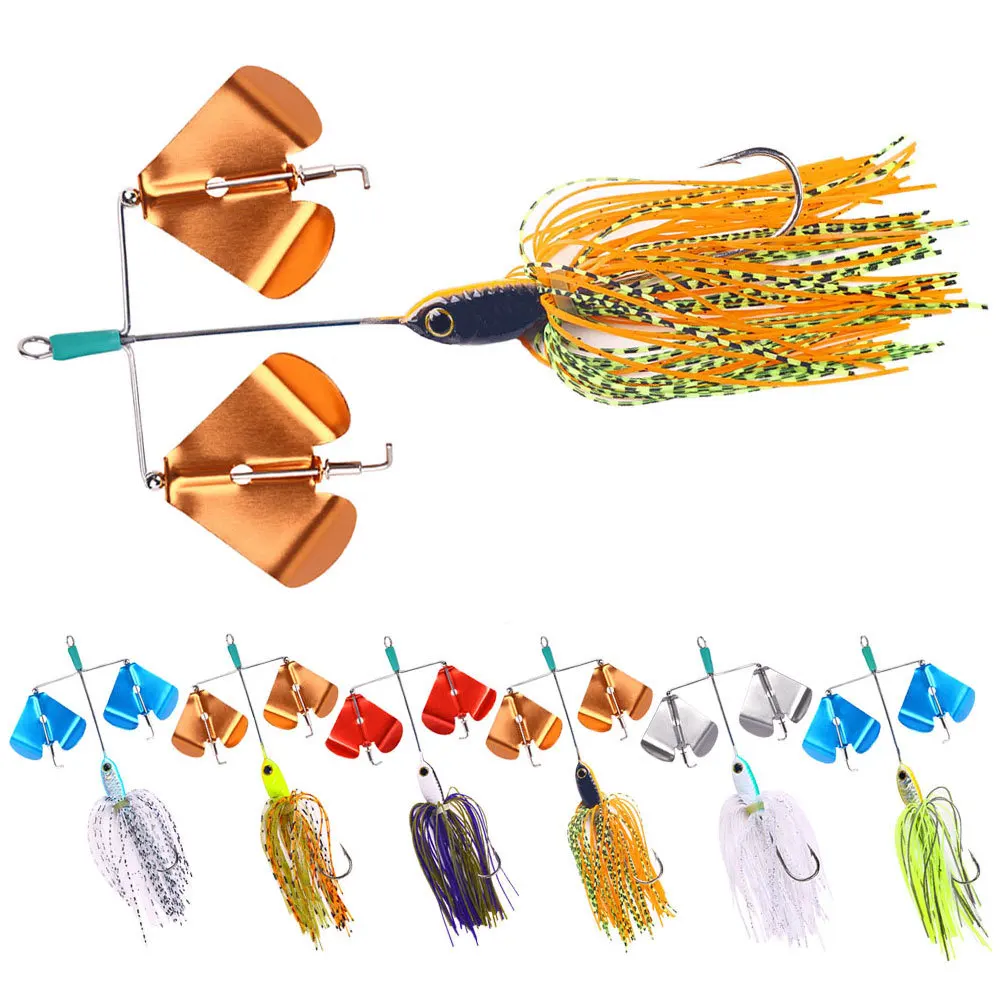Chatter Bait With Water Block Rubber Skirt Jig Head Weed Proof Buzz Bait Realistic Sinking Freshwater Fishing Lure
Chatter Bait With Water Block Rubber Skirt Jig Head Weed Proof Buzz Bait Realistic Sinking Freshwater Fishing Lure