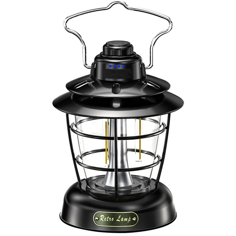 Retro Lantern Outdoor Multi-Function Camping Tent Light Smart USB Charging Portable Lantern Home Camping Light
Retro Lantern Outdoor Multi-Function Camping Tent Light Smart USB Charging Portable Lantern Home Camping Light