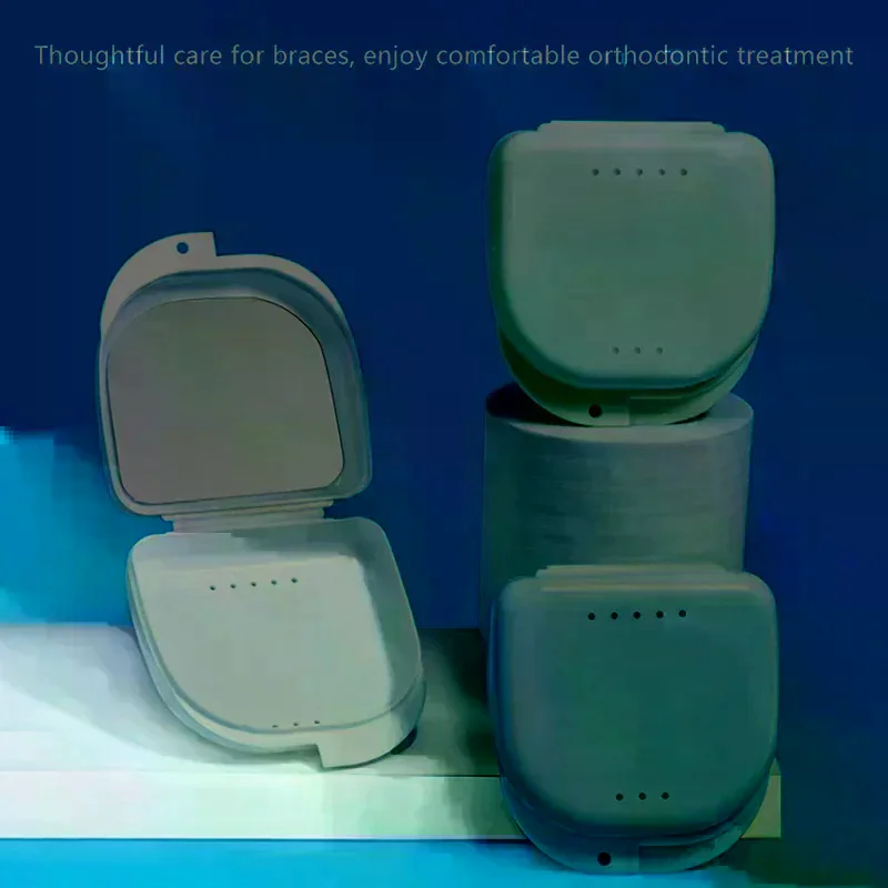 1/5 Pcs Denture Tray Box With Mirror Dental Retainer Box Case Plastic Teeth Container Denture Box False Teeth Protective Case
1/5 Pcs Denture Tray Box With Mirror Dental Retainer Box Case Plastic Teeth Container Denture Box False Teeth Protective Case