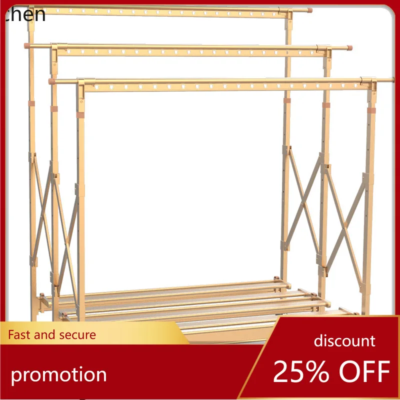 YFY clothes drying rack - freestanding, foldable, for home use, indoor/outdoor, extendable, for hanging clothes, and laundry
YFY clothes drying rack - freestanding, foldable, for home use, indoor/outdoor, extendable, for hanging clothes, and laundry