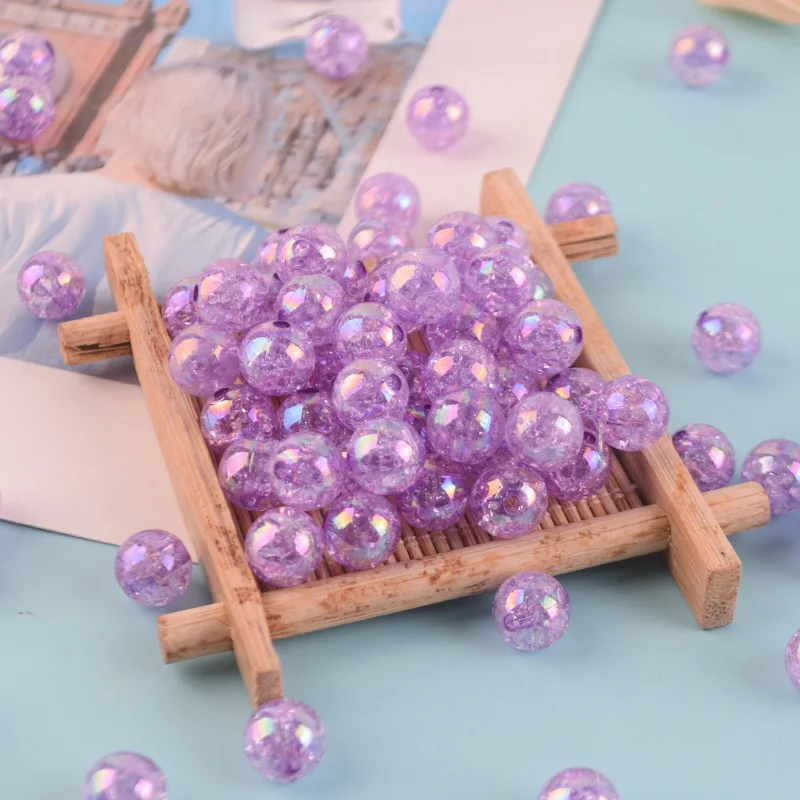 500G 8/10mm Transparent Crack AB Color Acrylic Handmade DIY Floral Beads Crystal Perforated Color Burst Beads
500G 8/10mm Transparent Crack AB Color Acrylic Handmade DIY Floral Beads Crystal Perforated Color Burst Beads