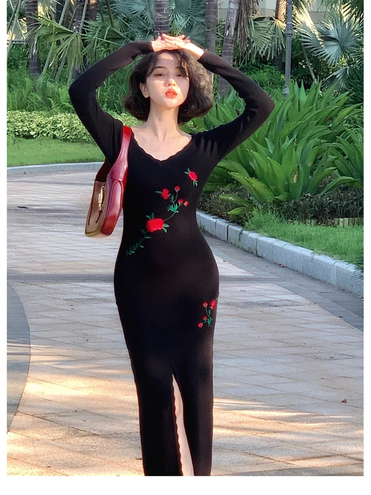 Vestidos Para Mujer Winter Sundress Long Dresses For Women Vintage Dress De Mujer Elegantes Vestido Feminino Traf Official Store
Vestidos Para Mujer Winter Sundress Long Dresses For Women Vintage Dress De Mujer Elegantes Vestido Feminino Traf Official Store