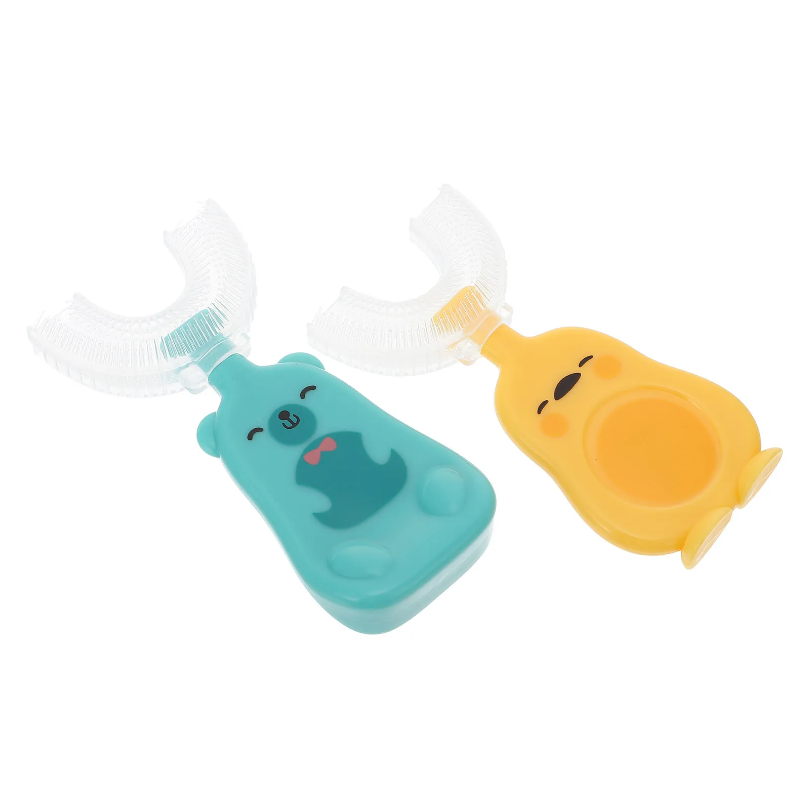 2 Pcs U-shaped Toothbrush Lovely Manual for Babies Children’s Silicone Practical Handheld Kids
2 Pcs U-shaped Toothbrush Lovely Manual for Babies Children’s Silicone Practical Handheld Kids