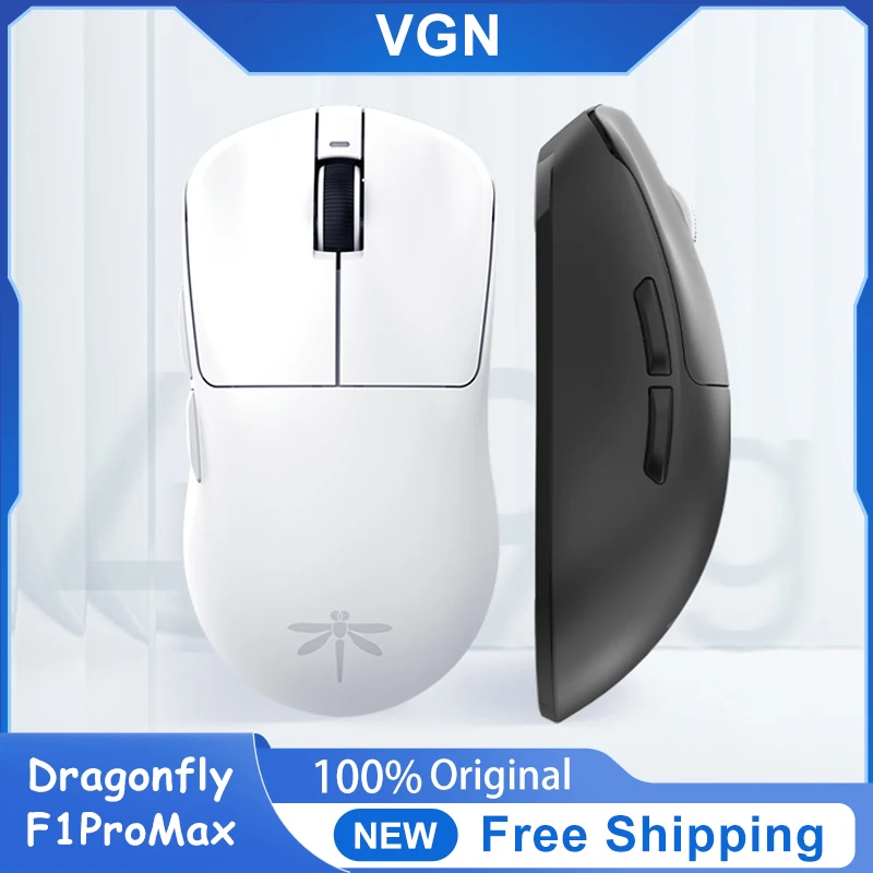 VGN Dragonfly F1Pro Max Легкая беспроводная игровая мышь Двухрежимная 2,4 ГГц PAW3395 Киберспортивная игра Длительный срок службы 4K PollingRate ПК
VGN Dragonfly F1Pro Max Легкая беспроводная игровая мышь Двухрежимная 2,4 ГГц PAW3395 Киберспортивная игра Длительный срок службы 4K PollingRate ПК