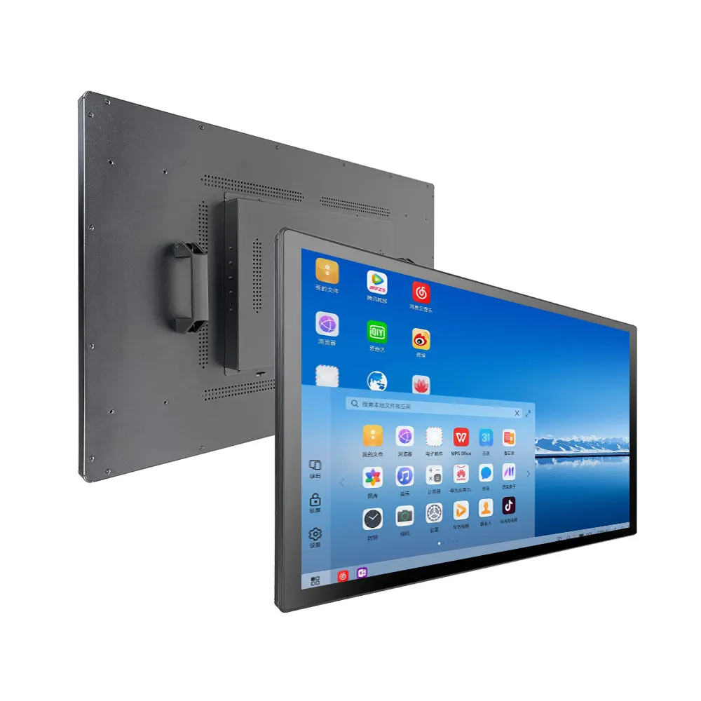 High Quality Aio Pc 27" Windows Embedded Industrial Panel Pc Computer Optical Touch Screen Open Frame Touch