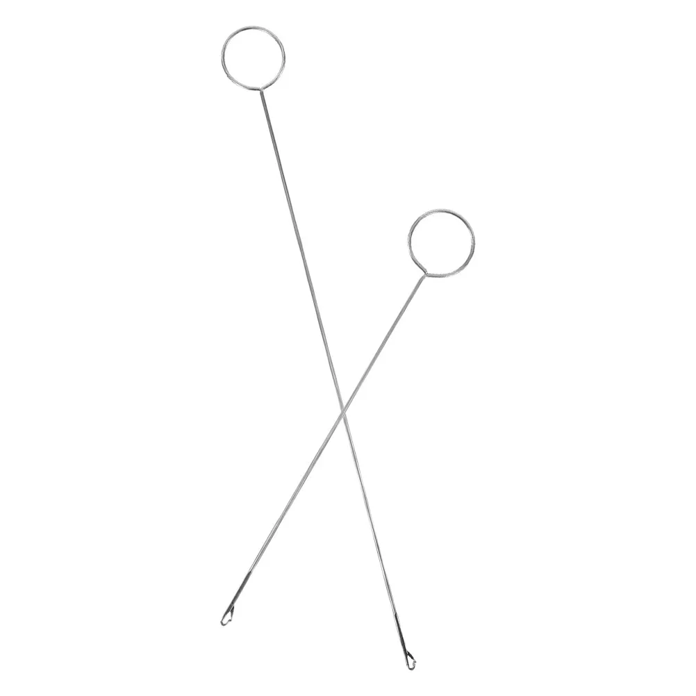 2Pcs Heavy Duty Metal Cord Threading Tool Long Tongue with Micro Crochet Hook Locking Needle for Sewing Belts Tubes Embroidery
2Pcs Heavy Duty Metal Cord Threading Tool Long Tongue with Micro Crochet Hook Locking Needle for Sewing Belts Tubes Embroidery