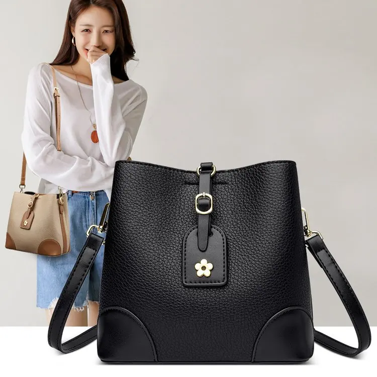 Structured Bucket Shoulder Tote Premium Soft Leather Top Handle Commuter Bag Office to Farmer Market Transition System
Structured Bucket Shoulder Tote Premium Soft Leather Top Handle Commuter Bag Office to Farmer Market Transition System