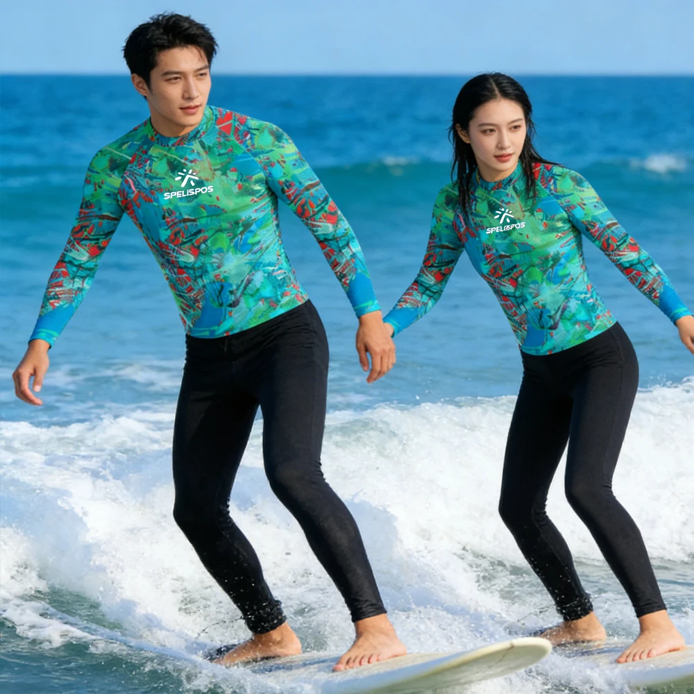 Women's and Men's Rash Guard Long Sleeve Surfing Clothing Summer Swimwear Beachwear Luxury T-shirt for Tour Fishing Water Sport
Women's and Men's Rash Guard Long Sleeve Surfing Clothing Summer Swimwear Beachwear Luxury T-shirt for Tour Fishing Water Sport