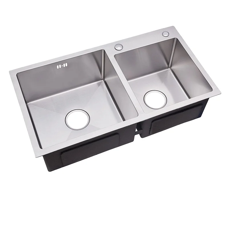 Anti-Starch Stainless Steel Double bowl Kitchen Sinks with Accessories kit China sinks
Anti-Starch Stainless Steel Double bowl Kitchen Sinks with Accessories kit China sinks