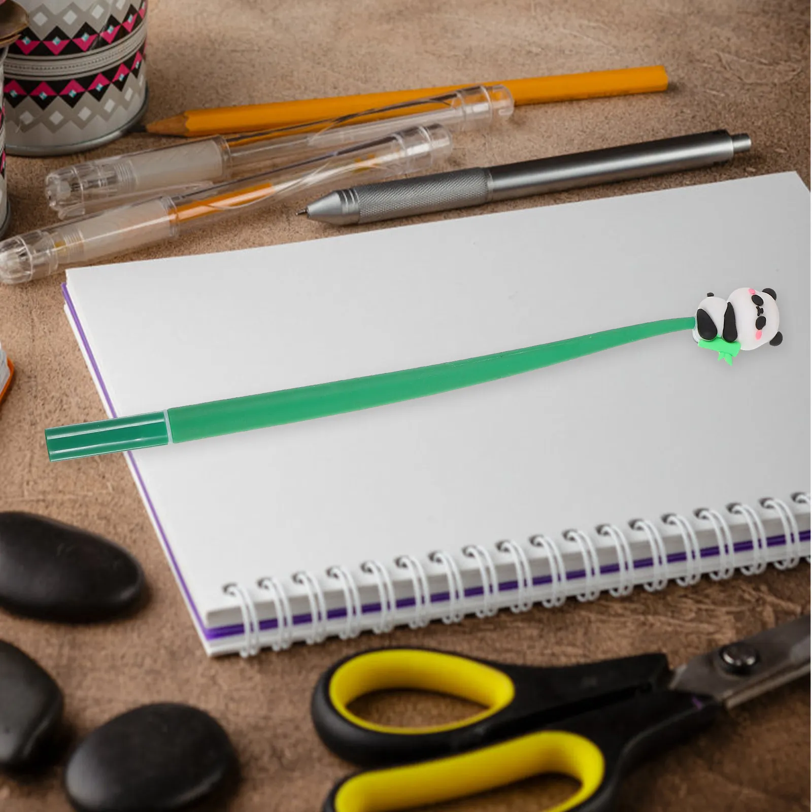 4Pcs Lovely Panda Gel Pens Comfortable Grip Writing Pens for School Office Home Coloring Books Scrapbooking Journaling Craft
4Pcs Lovely Panda Gel Pens Comfortable Grip Writing Pens for School Office Home Coloring Books Scrapbooking Journaling Craft