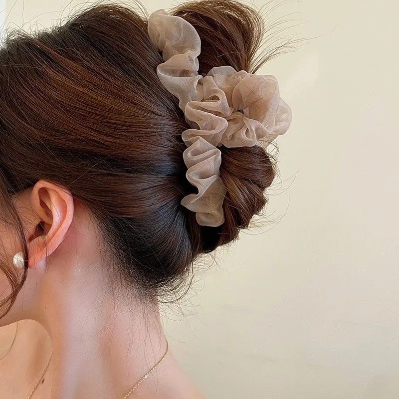 Korean Style Gauze Fold Large Shark Clip Hairpin for Backhea Fashionable Hair Accessories Unbranded ZEYiQDqs
Korean Style Gauze Fold Large Shark Clip Hairpin for Backhea Fashionable Hair Accessories Unbranded ZEYiQDqs